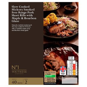 No.1 Slow Cooked Hickory Smoked Pork Short Ribs