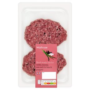 Waitrose Beef Steak Hache