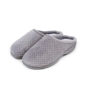Totes Popcorn Mule Grey