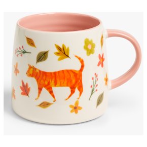 John Lewis Ginger Cat Mug
