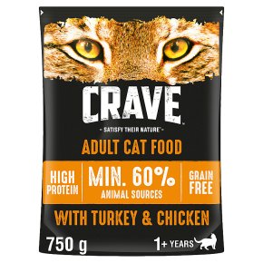 Crave Cat with Turkey & Chicken
