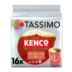 Tassimo Kenco Americano Grande XL Coffee Pods 16s