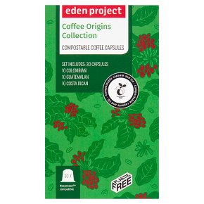 Eden Project Coffee Origins Collection Coffee Capsules 30s