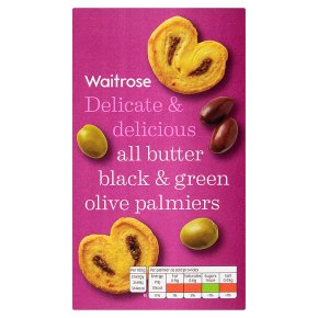 Waitrose All Butter Black & Green Olive Palmiers