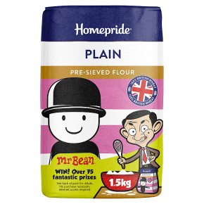 Plain White Flour 1.5kg (Pack Of 4) - 100% British Wheat, All-Purpose For Baking, Pastry & Sauces
