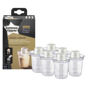 Tommee Tippee Milk Powder Dispenser 6pk