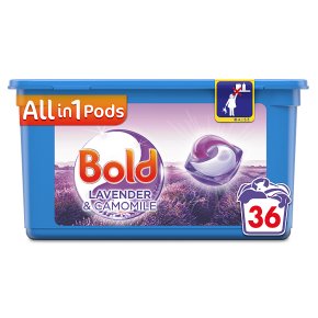 Bold All in 1 Lavender & Camomile Pods 36 washes
