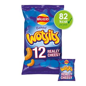 Walkers Wotsits Crisps Really Cheesy Multipack Snacks