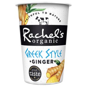 Rachels Dairy Ginger Organic Greek Style Yogurt