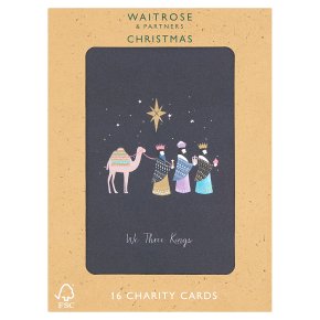 Waitrose Christmas 3 Kings Charity Card