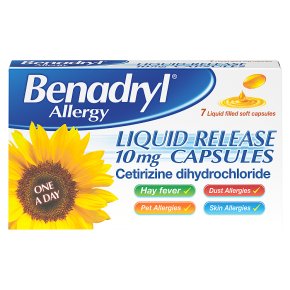 Benadryl Allergy Liquid Capsules
