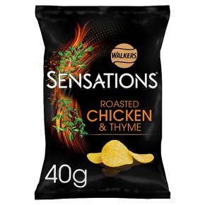 Walkers Sensations Roasted Chicken & Thyme Crisps