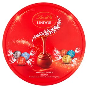 Lindt Lindor Assorted Chocolate Truffles Tin