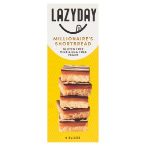 Lazy Day Gluten Free & Vegan Millionaire Shortbread