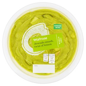 Waitrose World Deli Avocado Smash, Twist of Lemon