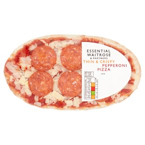 Essential Thin & Crispy Pepperoni Pizza