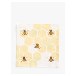 John Lewis Honeycomb Bee Napkins 33cm