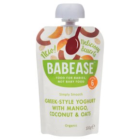 Babease Yoghurt Mango Coconut Oats