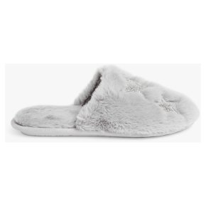 John Lewis Applique Star Grey Mule M