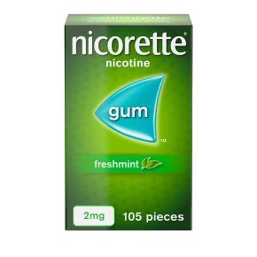 Nicorette Freshmint 2mg Nicotine Gum