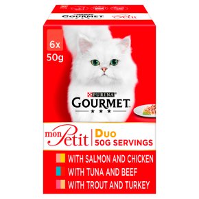 Gourmet Mon Petit Duo Fish, Poultry & Meat