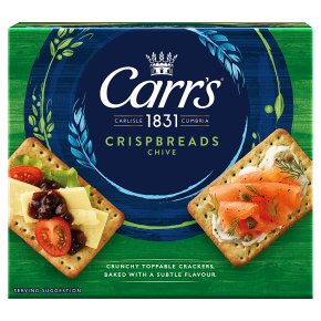 Carr's Crispbreads Chive