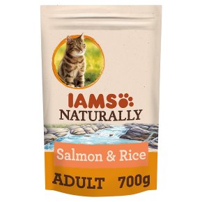 Iams Naturally with Salmon & Rice