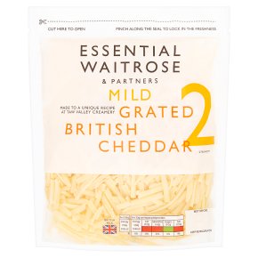 Essential Mild Grated British Cheddar Strength 2