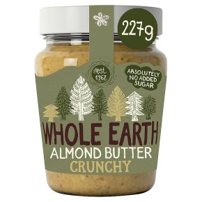 Whole Earth Crunchy Almond Butter