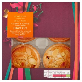 Waitrose Xmas Cherry & Almond Mince Pies