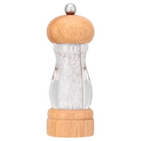 Waitrose Cooking salt mill wood
