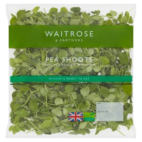 Waitrose pea shoots
