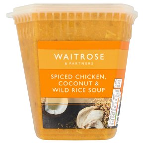 Waitrose Chicken, Coconut & Wild Rice Soup