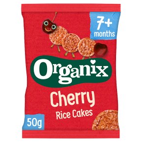 Organix Cherry Baby Finger Rice Cakes