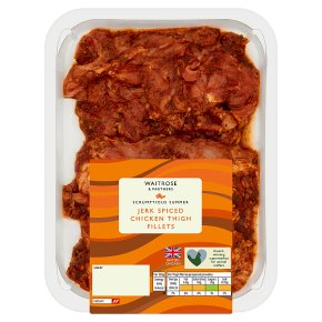 Waitrose Jerk Spiced Chicken Thigh Fillets