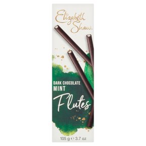 Elizabeth Shaw Dark Chocolate Mint Flutes