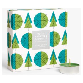 John Lewis Silver Scented Tealights