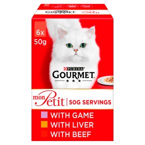 Gourmet Mon Petit with Game, Liver & Beef