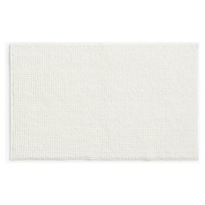 John Lewis Recycled Chenille Bathmat White