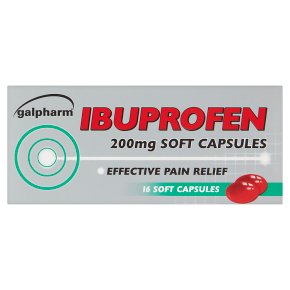 Galpharm Ibuprofen Sof Capsules 200mg