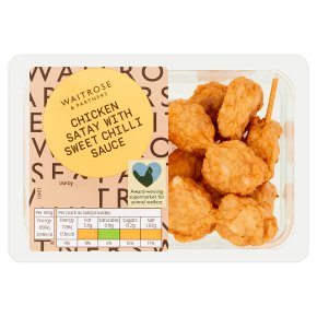 Waitrose Chicken Satay with Sweet Chilli Sauce