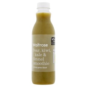 Waitrose Pear, Kiwi, Kale & Fennel Smoothie