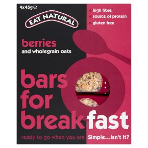Eat Natural Bars for Breakfast Berries