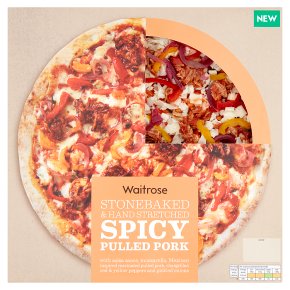 Waitrose Spicy Pulled Pork Stonebaked Pizza