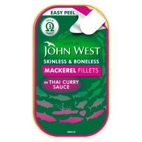 John West Mackerel Fillets in Thai Curry Sauce