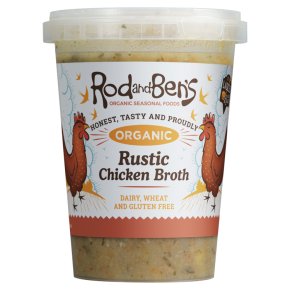 Rod and Ben's Organic Rustic Chicken Soup