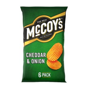 McCoy's Ridge Cut Cheddar & Onion