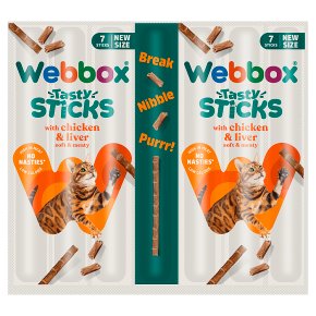 Webbox Tasty Sticks Chicken & Liver