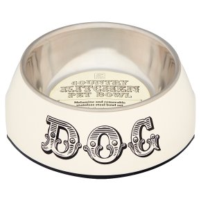 House of Paws Cream Dog Bowl Medium