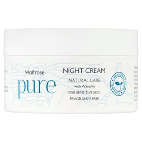Waitrose Pure Natural Night Cream